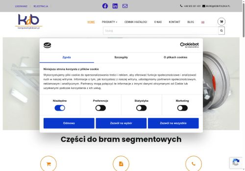 „KOMPONENTY DO BRAM” SPÓŁKA Z OGRANICZONĄ ODPOWIEDZIALNOŚCIĄ